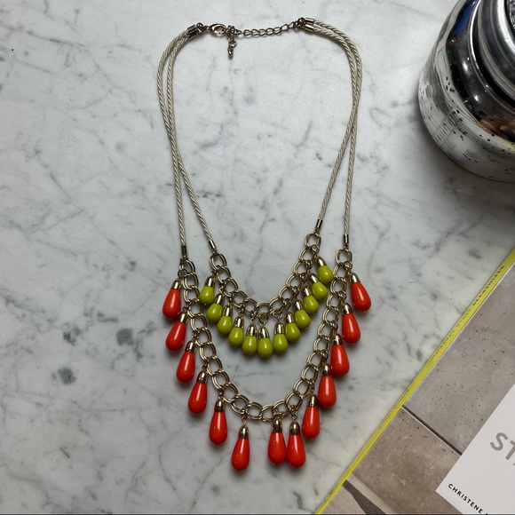 No Brand Jewelry - Women's Statement Gold Metallic Rope Necklace